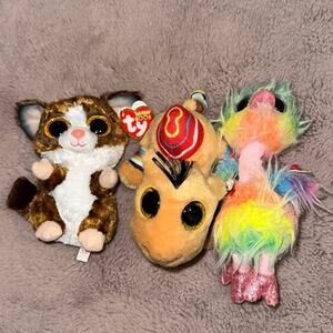 Three Beanie Boos NWT